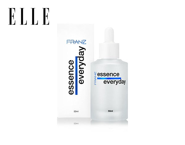 FRANZ Everyday Essence Face Serum featured in ELLE Magazine - Franz Skincare USA