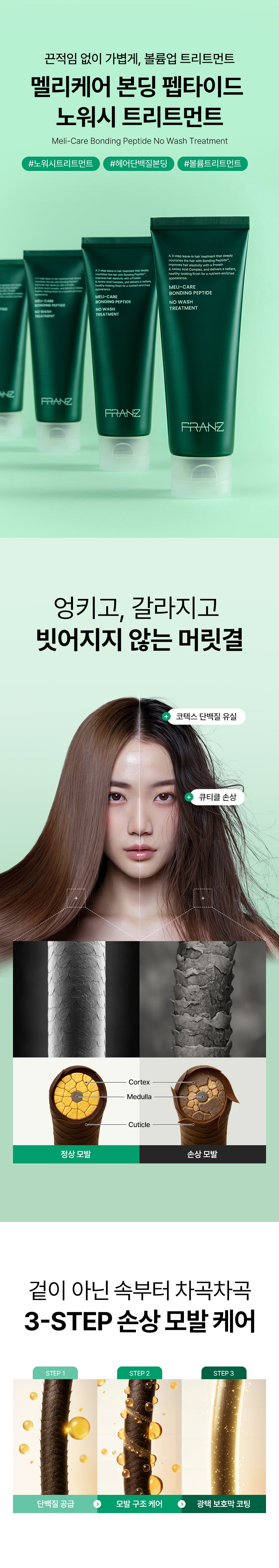 Meli-Care Bonding Peptide No Wash Treatment (120ml) detail 1