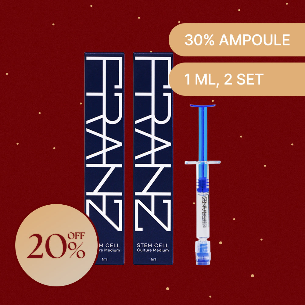 [UP TO 50% OFF] FRANZ Stem Cell Culture Medium 30% Ampoule (1ml) Franz Skincare USA