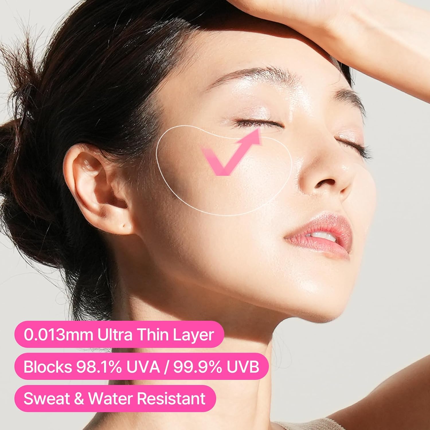 [50% OFF, 5 SET] FRANZ Naked SunShield Peptide Patch (L Size, 5 Pairs) Franz Skincare USA