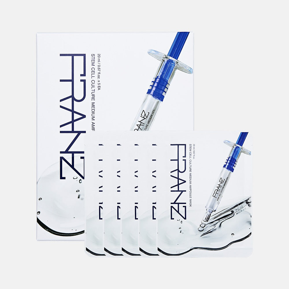 Stem Cell Culture Medium Ampoule Mask (5 Pack) Franz Skincare USA