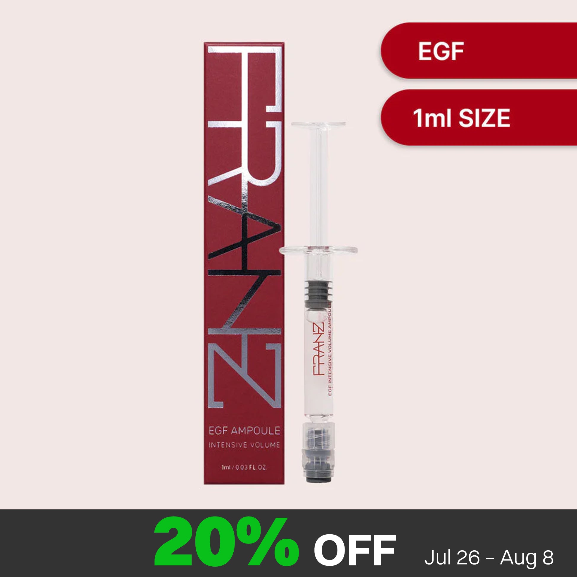 EGF Intensive Volume Ampoule (1ml)