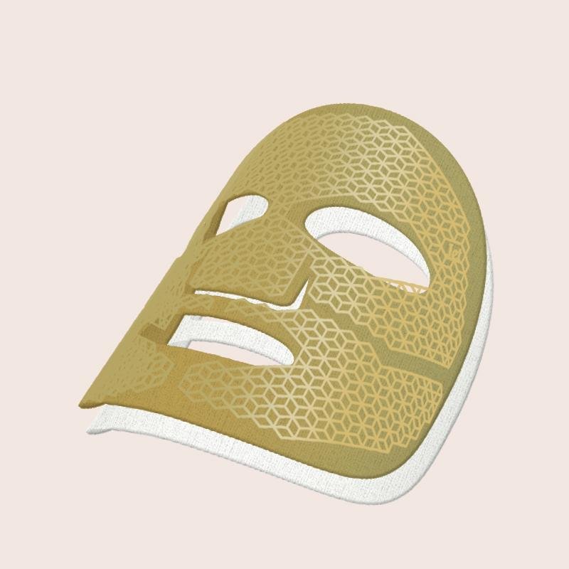 SAINT 21 Gold Microcurrent Facial Dual Mask Franz Skincare USA